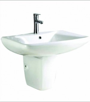 مغسلة معلق بورسلان اوتس بيج صيني 66.5 × 51.5 سم # B-32637